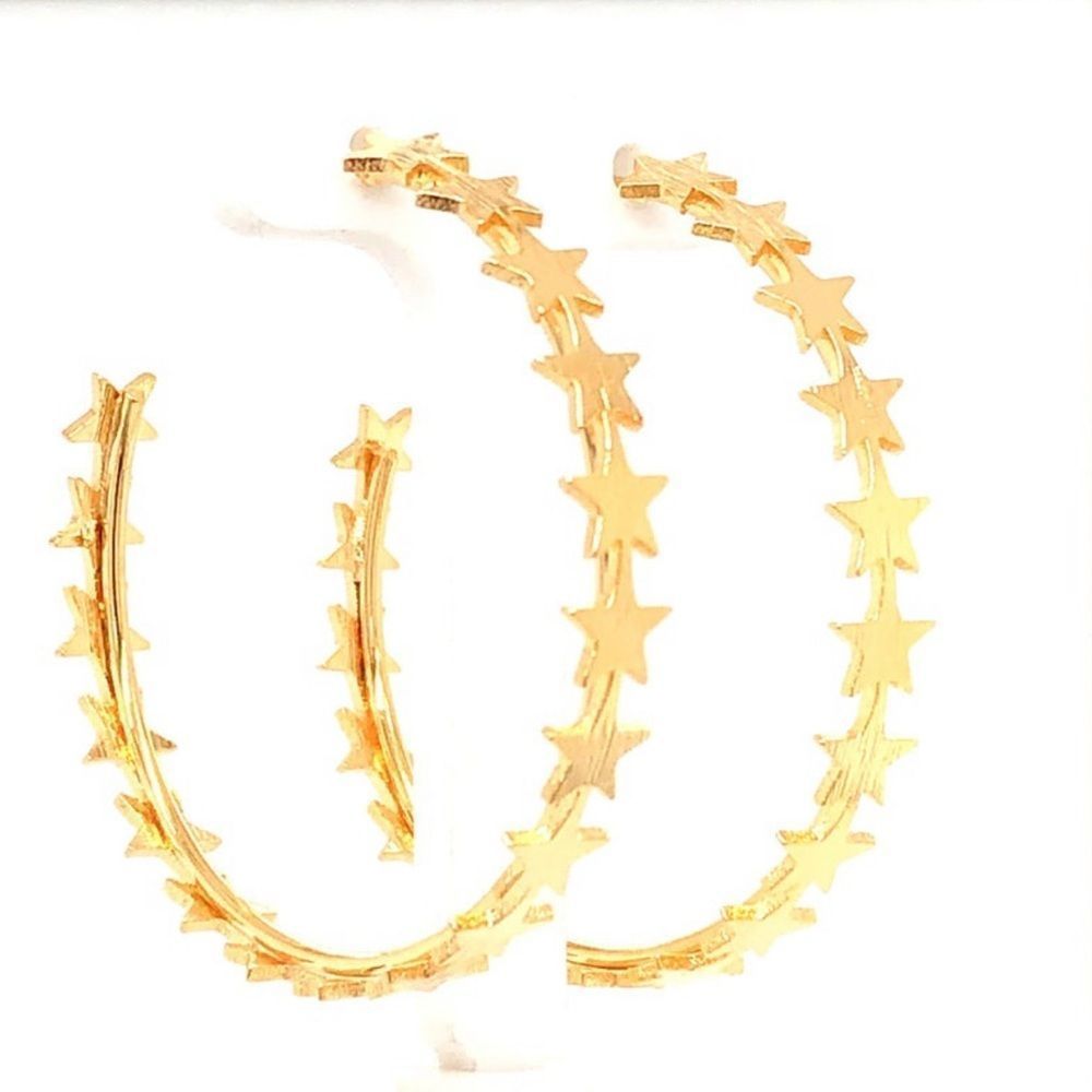 𝅺You Are My Star Hoop Earrings